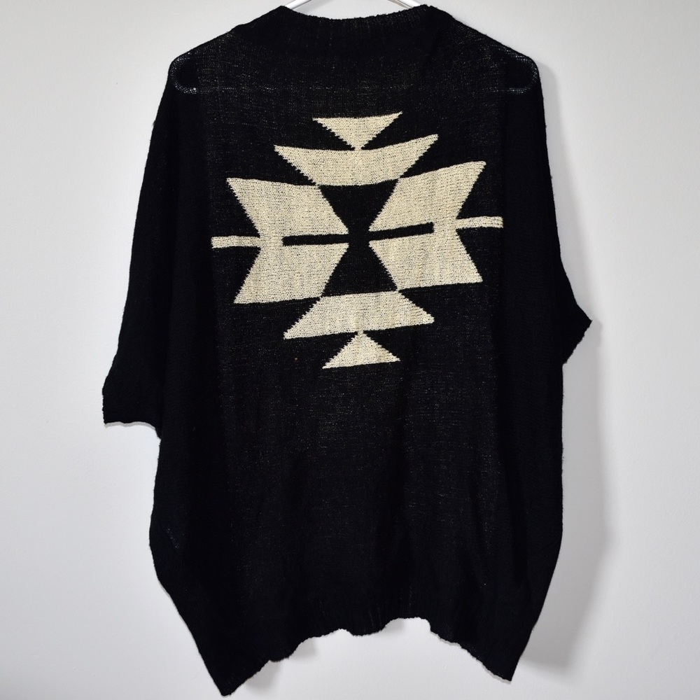 Tribal Print Cardigan - One Size
